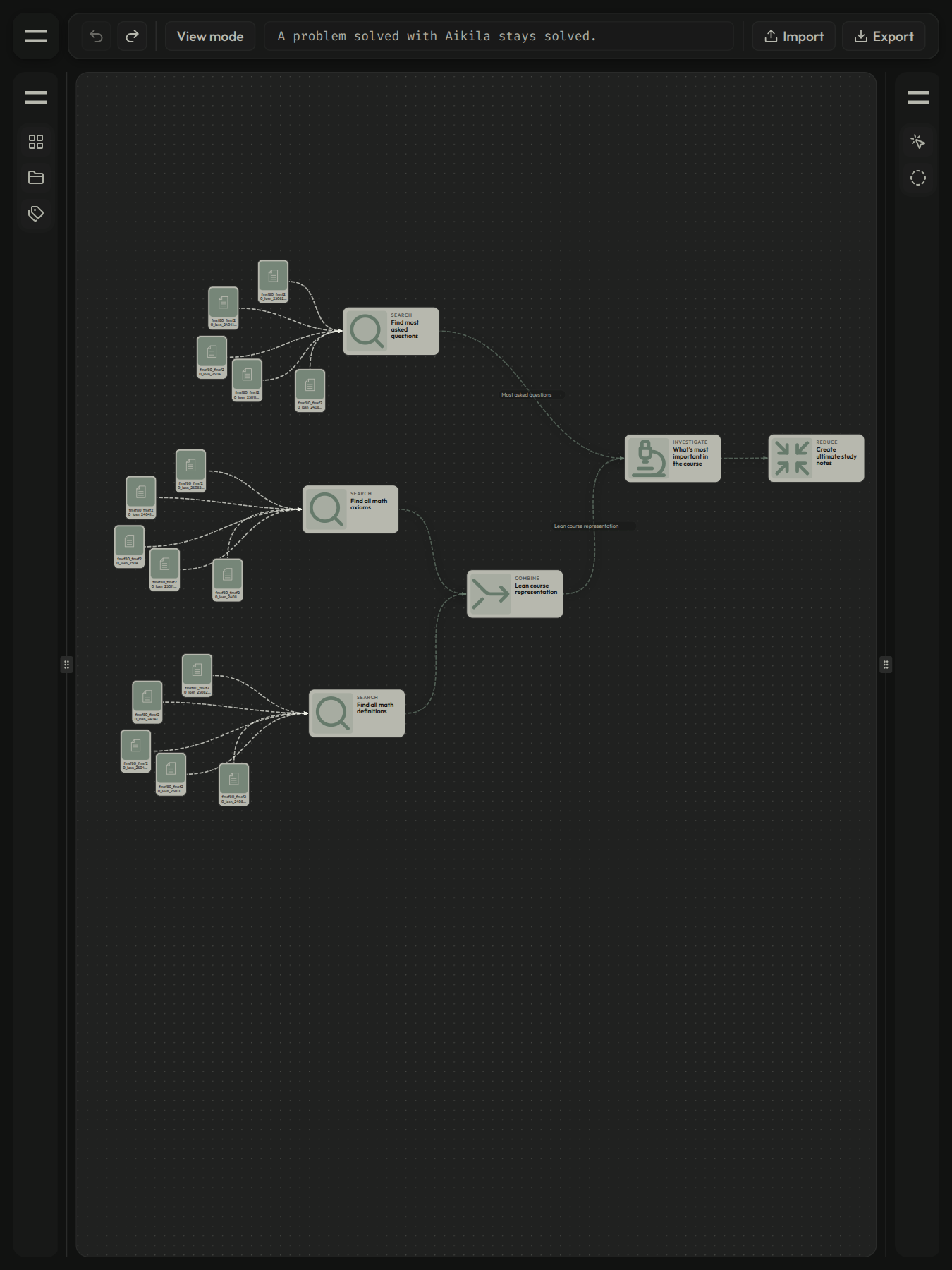 AIKILA Console Interface